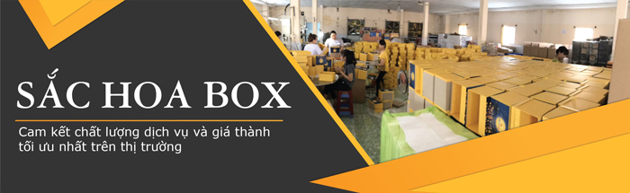 Xưởng sản xuất hộp giấy Sắc Hoa Box cam kết uy tín chất lượng